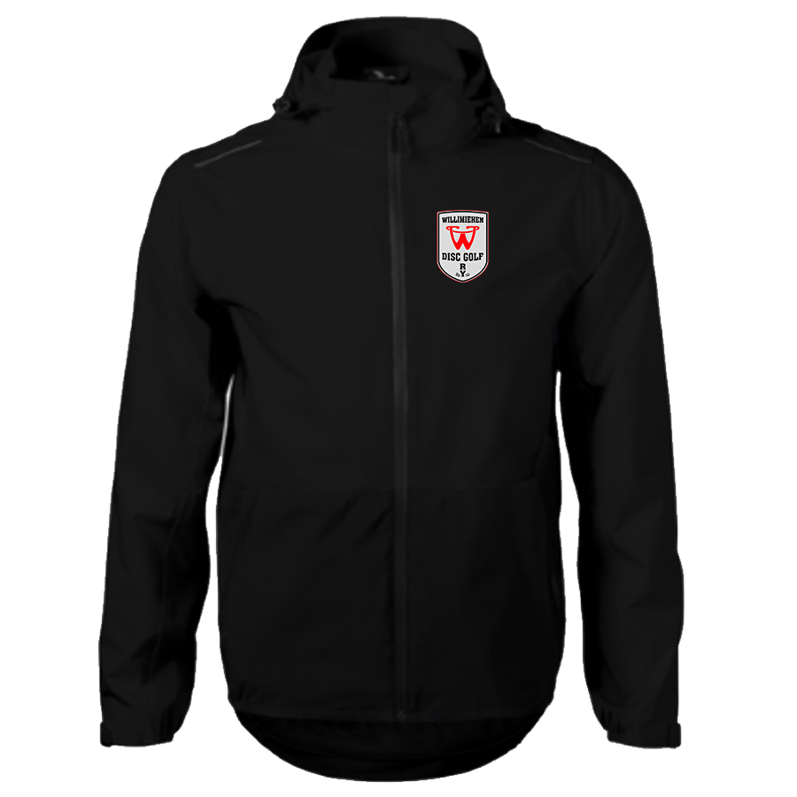 Disc Golf Jacket Windproof Rainbow Black – Fuzzy Eagle Clothing