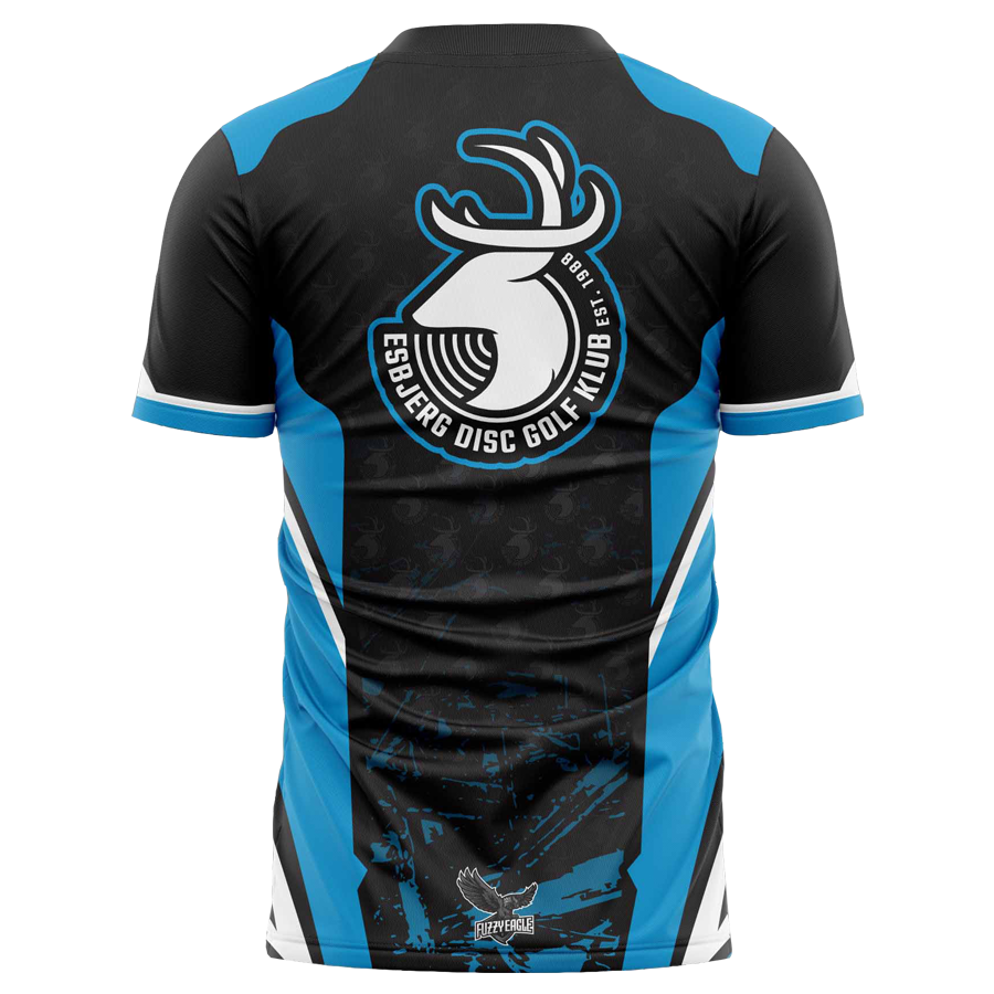 Disc Golf Shirt - Crewneck Blue