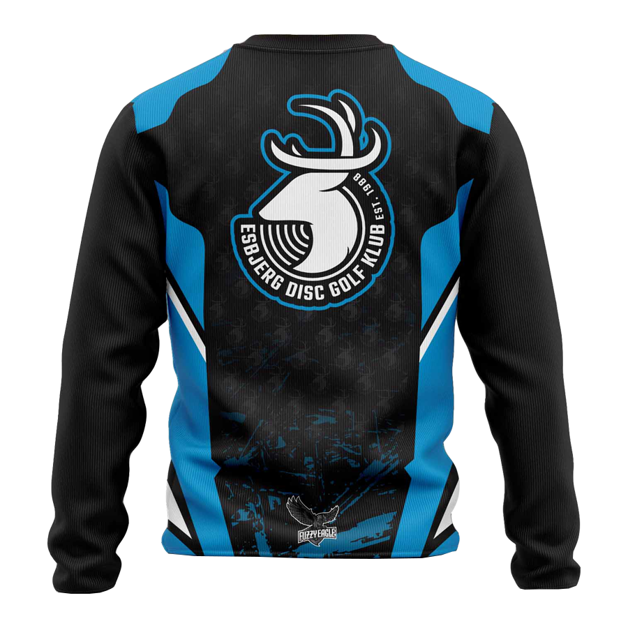 Disc Golf Shirt – Long Sleeve Blue