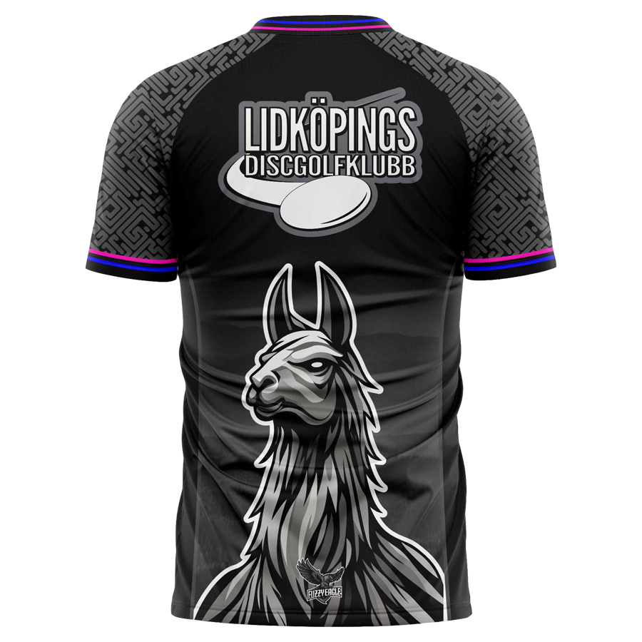 Disc Golf Shirt - Crewneck (Llama)