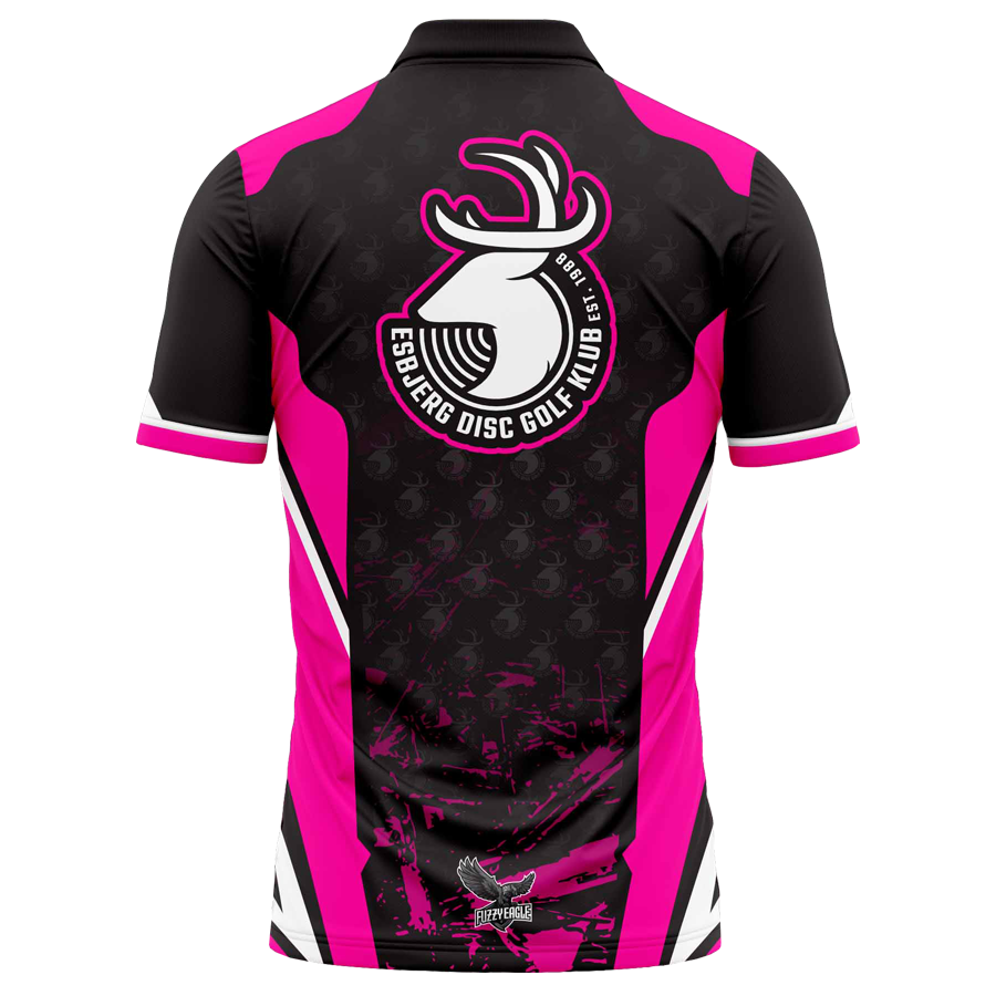 Disc Golf Shirt - Polo Pink