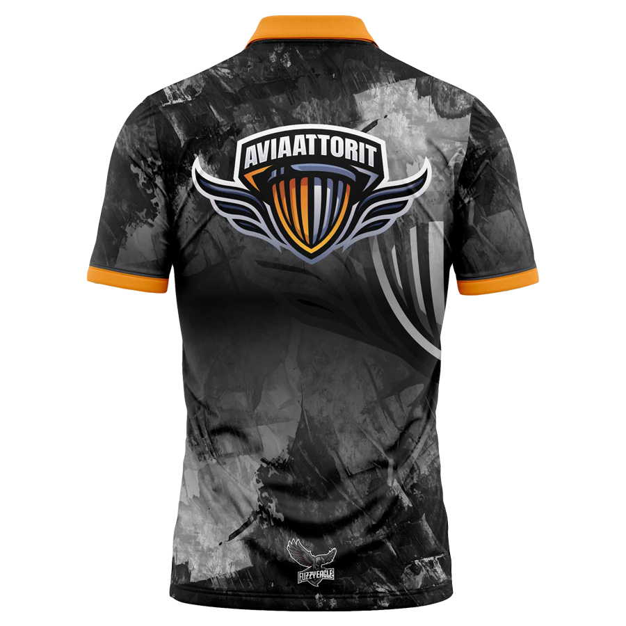 Disc Golf Shirt - Polo Black