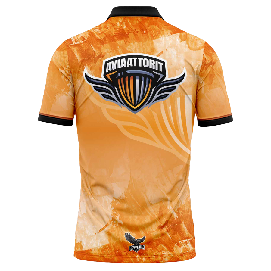 Disc Golf Shirt - Polo Orange