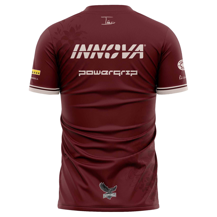 Iida Lehtomäki Signature Shirt 2026 - Burgundy Velocity