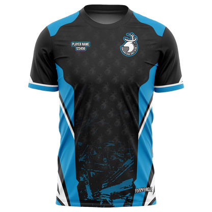 Disc Golf Shirt - Crewneck Blue