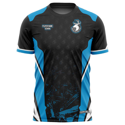 Disc Golf Shirt - Crewneck Blue