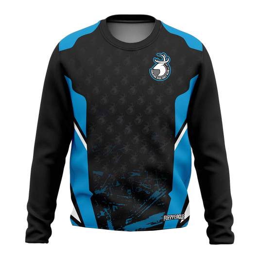 Disc Golf Shirt – Long Sleeve Blue