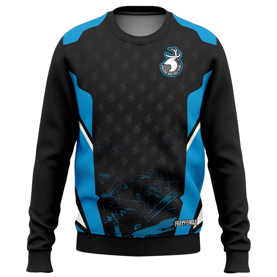 Disc Golf Shirt – Sweatshirt Blue