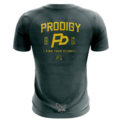 Disc Golf Shirt - Crewneck Dark Green