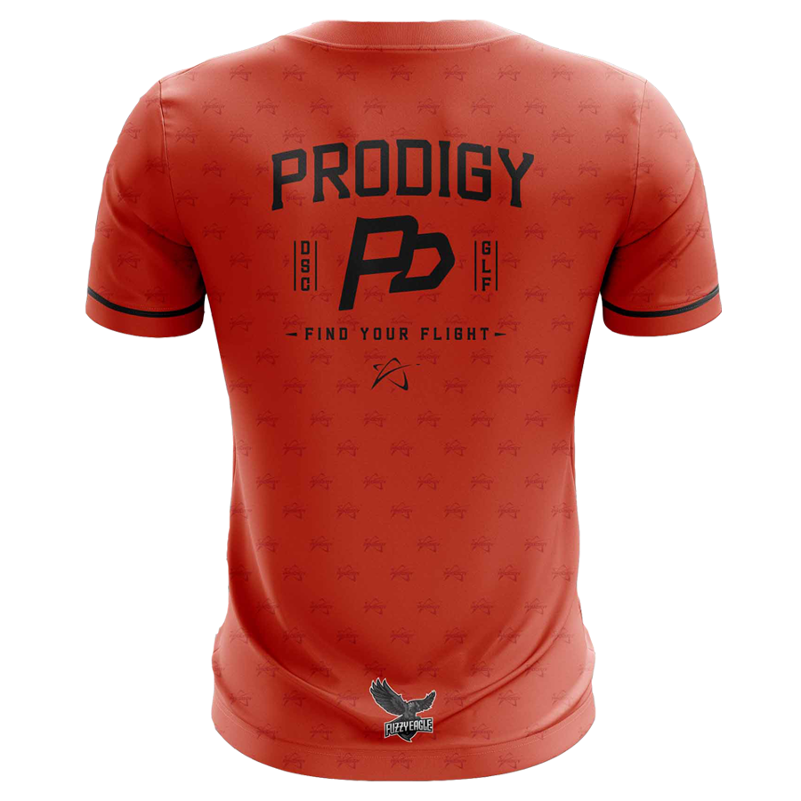Disc Golf Shirt - Crewneck Orange