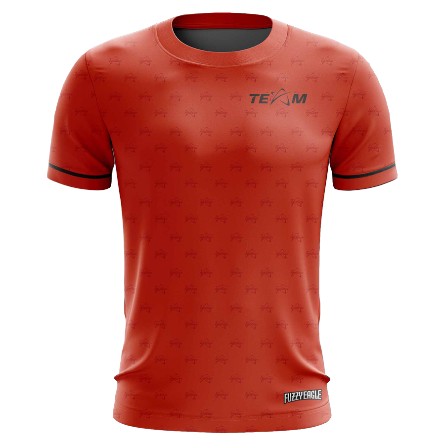 Disc Golf Shirt - Crewneck Orange