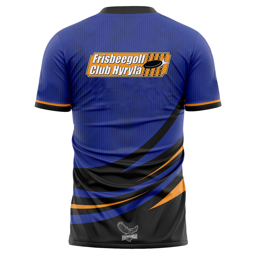 Disc Golf Shirt - Crewneck Blue