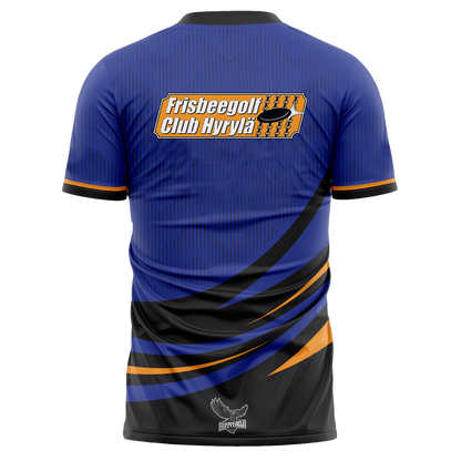 Disc Golf Shirt - Crewneck Blue