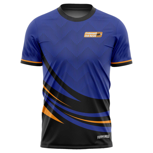 Disc Golf Shirt - Crewneck Blue