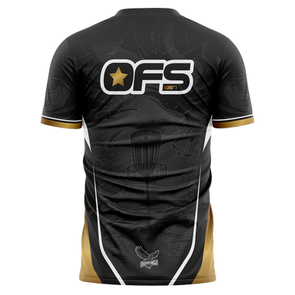 Disc Golf Shirt - Crewneck Black