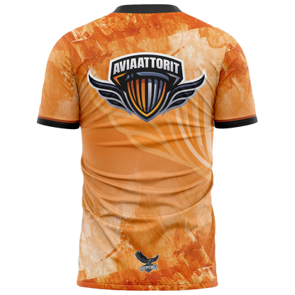 Disc Golf Shirt - Crewneck Orange