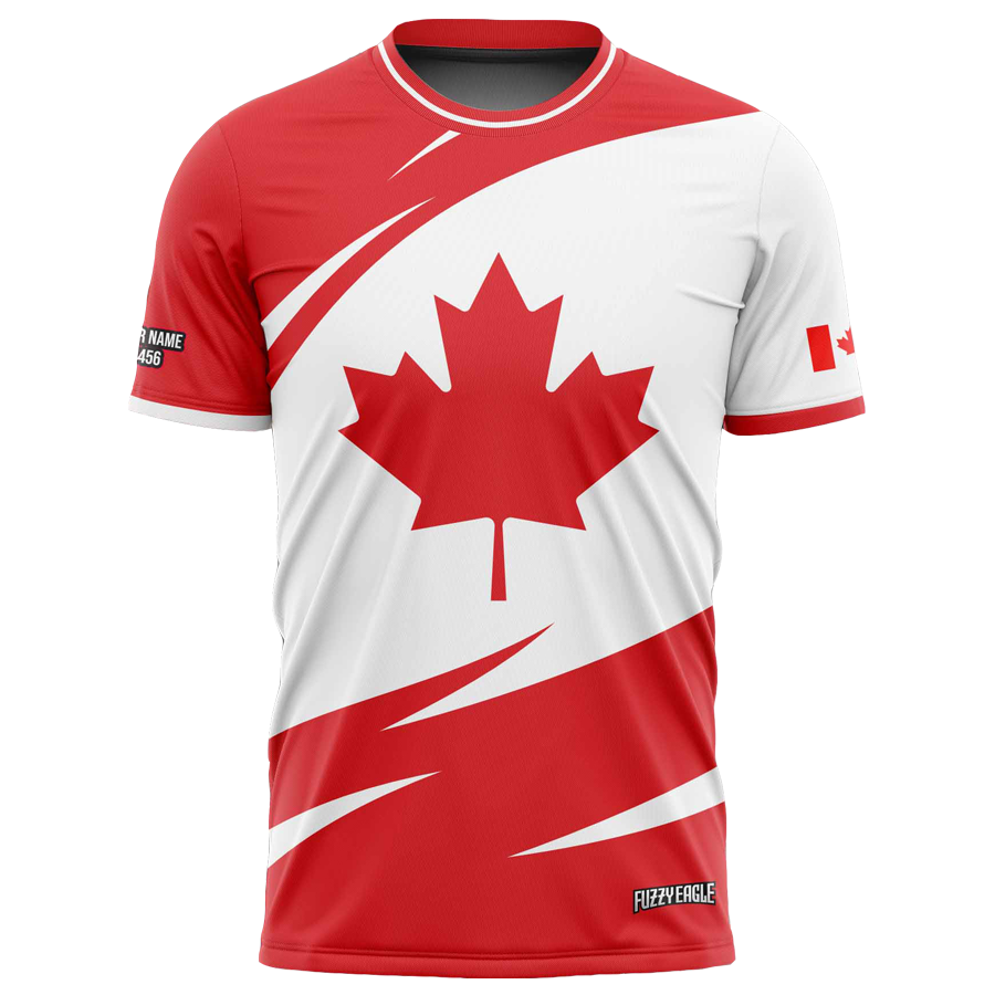 Leah Bizier Signature Shirt - Red Leaf Icon