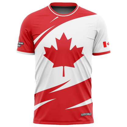 Leah Bizier Signature Shirt - Red Leaf Icon