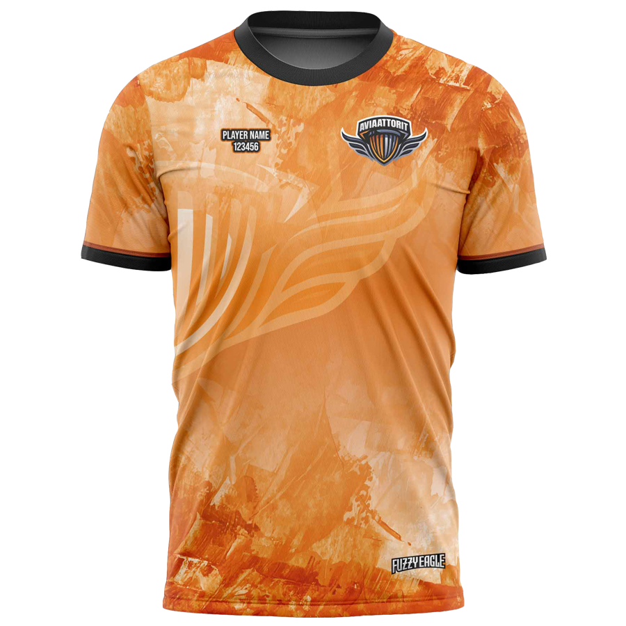 Disc Golf Shirt - Crewneck Orange