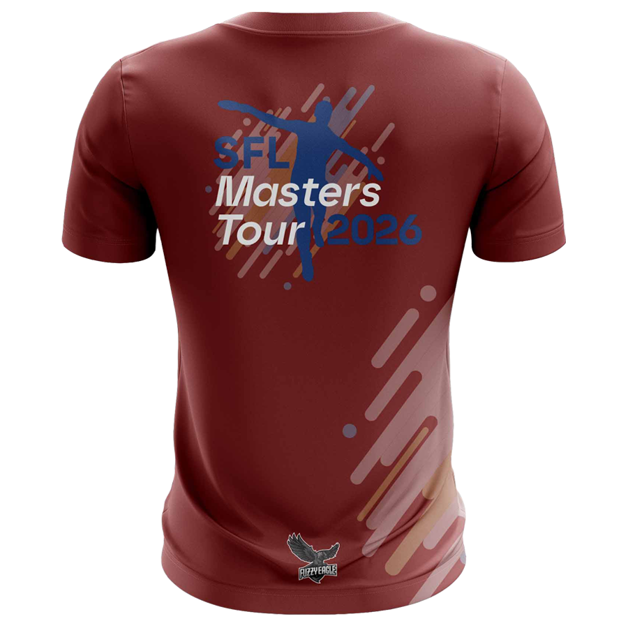 SFL Masters Tour 2026 - Crewneck Deep Maroon