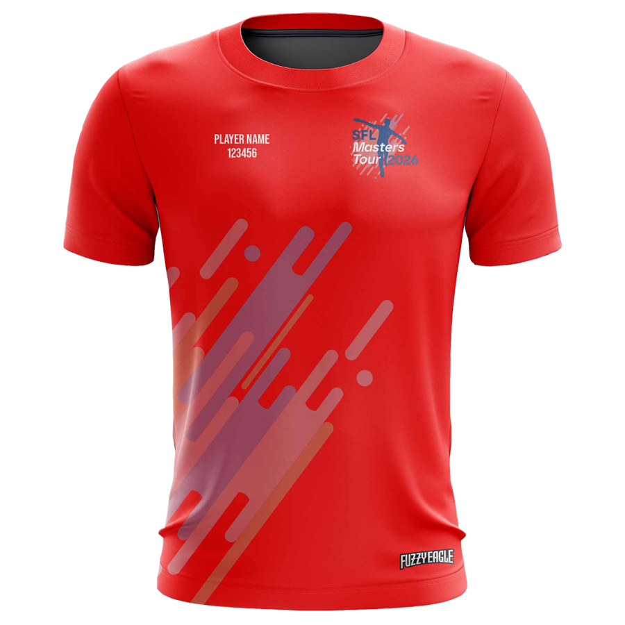 SFL Masters Tour 2026 - Crewneck Inferno Red