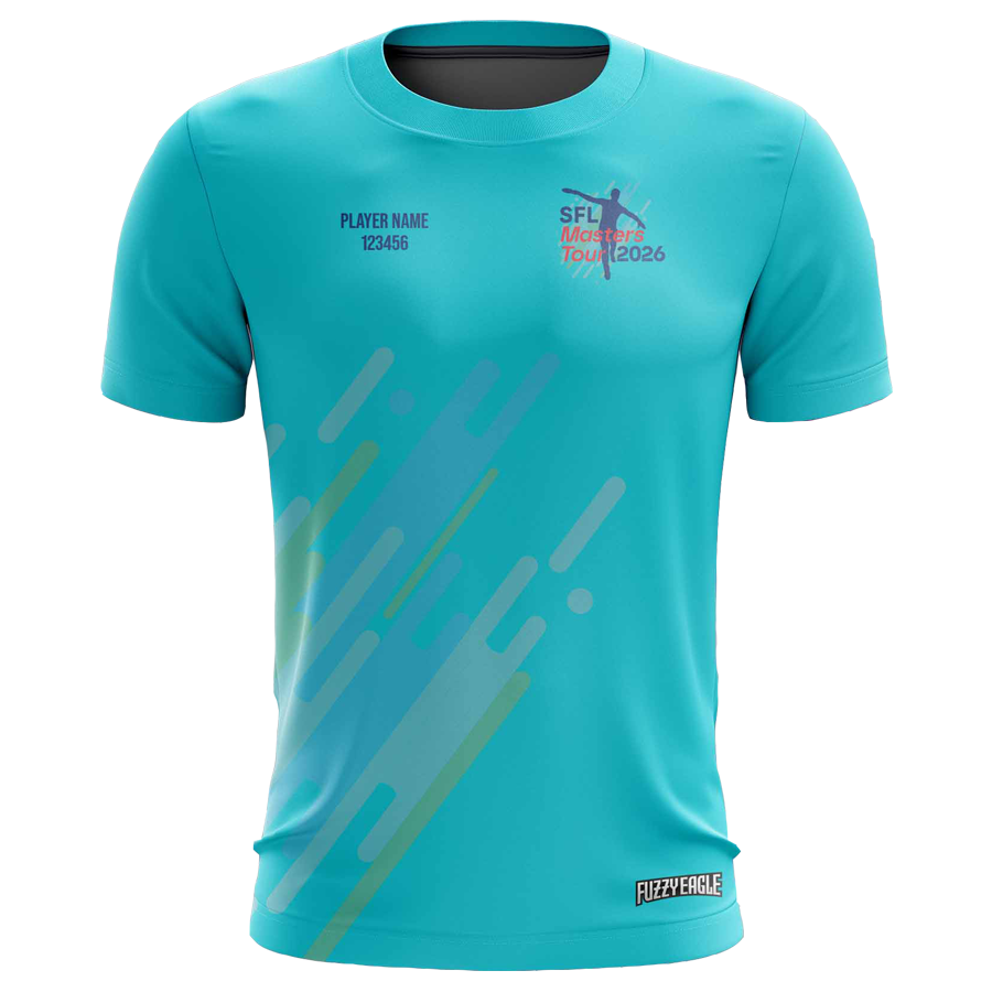 SFL Masters Tour 2026 - Crewneck Electric Lagoon