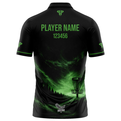 Disc Golf Shirt - Polo Aurora Green