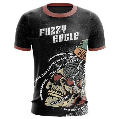 Fuzzy Eagle - Heart Eyed Skull