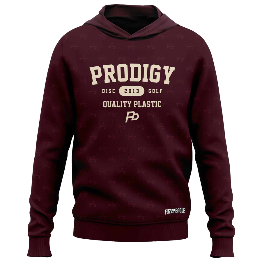 Disc Golf Jacket – Hoodie Maroon