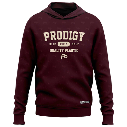 Disc Golf Jacket – Hoodie Maroon