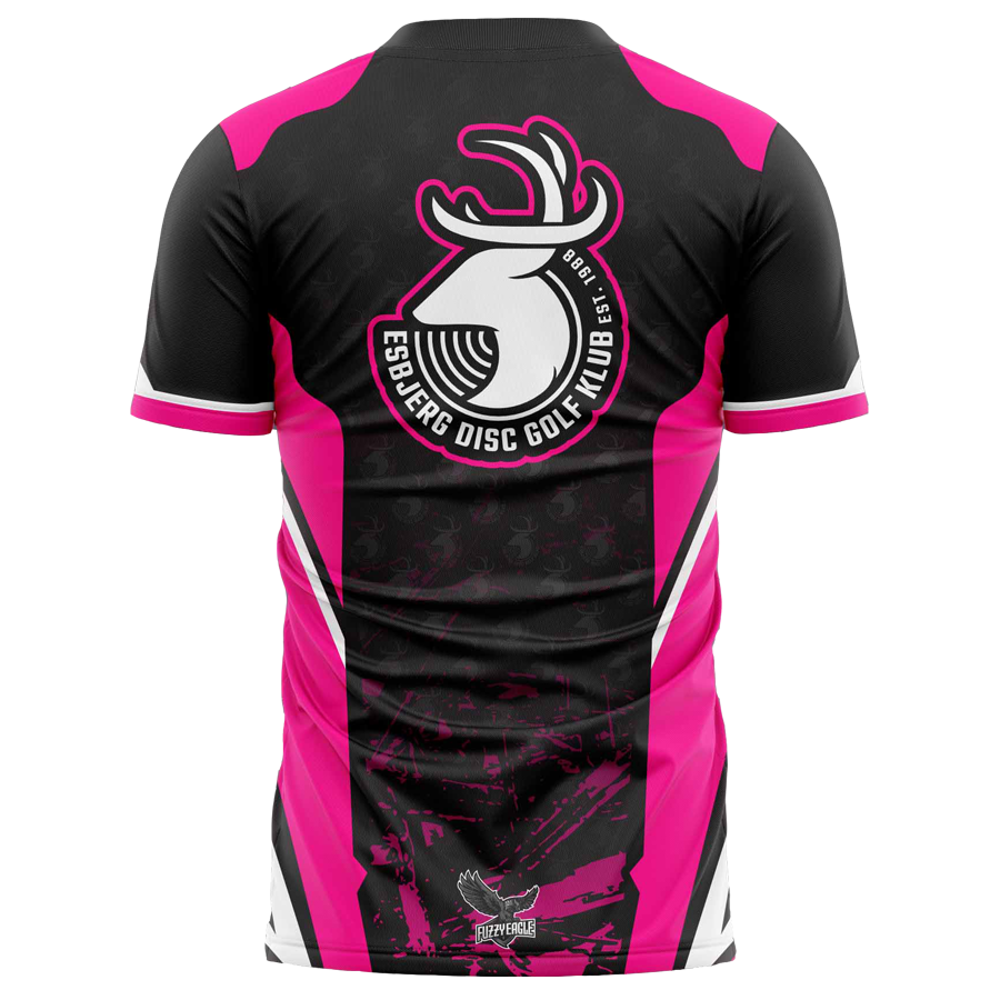 Disc Golf Shirt - Crewneck Pink