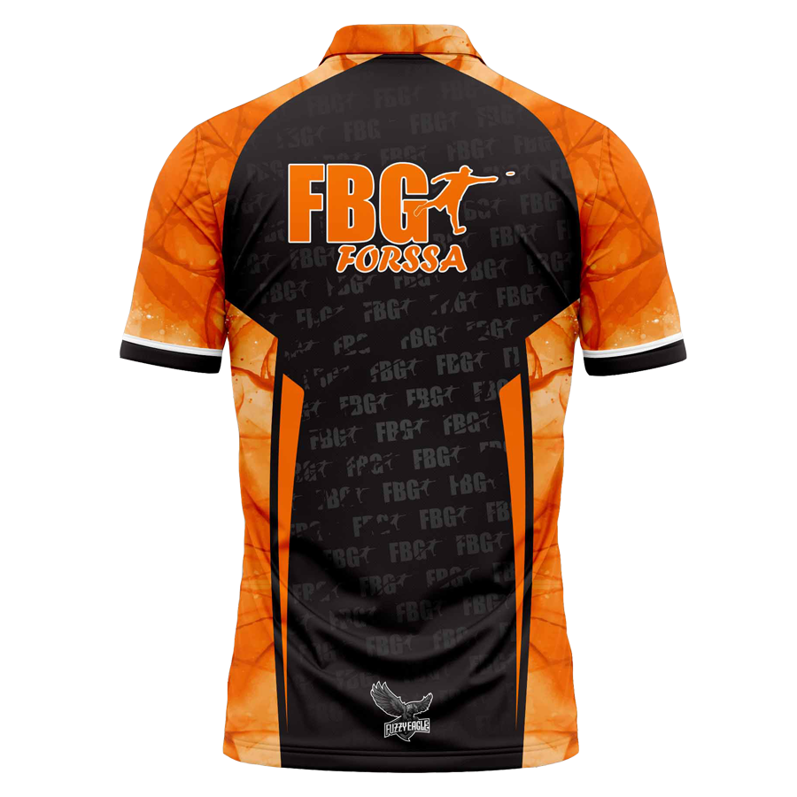 Disc Golf Shirt - Polo Black