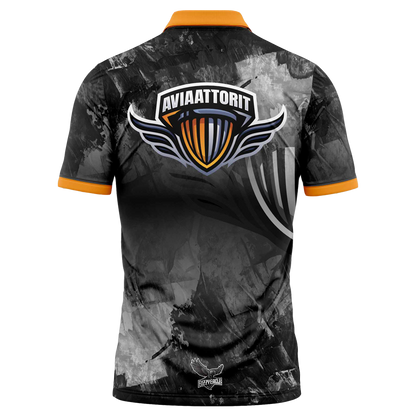 Disc Golf Shirt - Polo Black