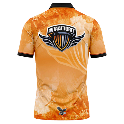 Disc Golf Shirt - Polo Orange
