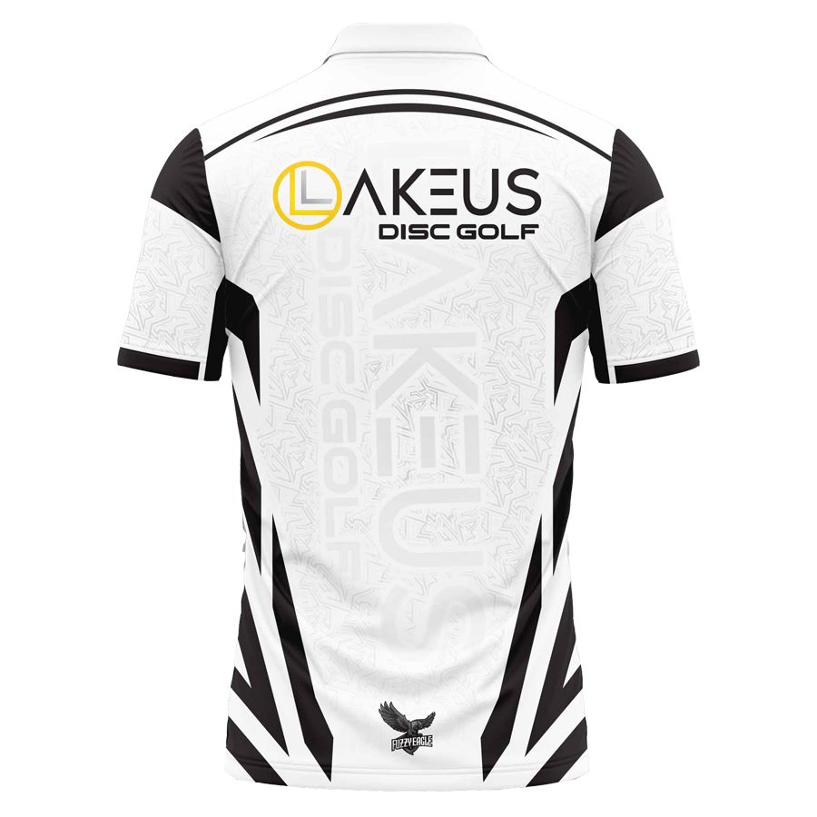 Disc Golf Shirt - Polo White