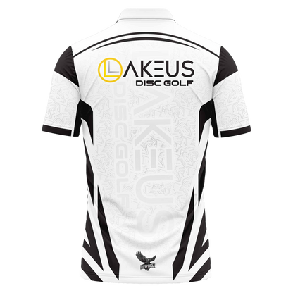 Disc Golf Shirt - Polo White