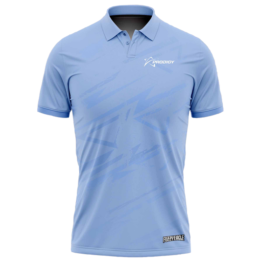 Disc Golf Shirt - Polo Peri Blue