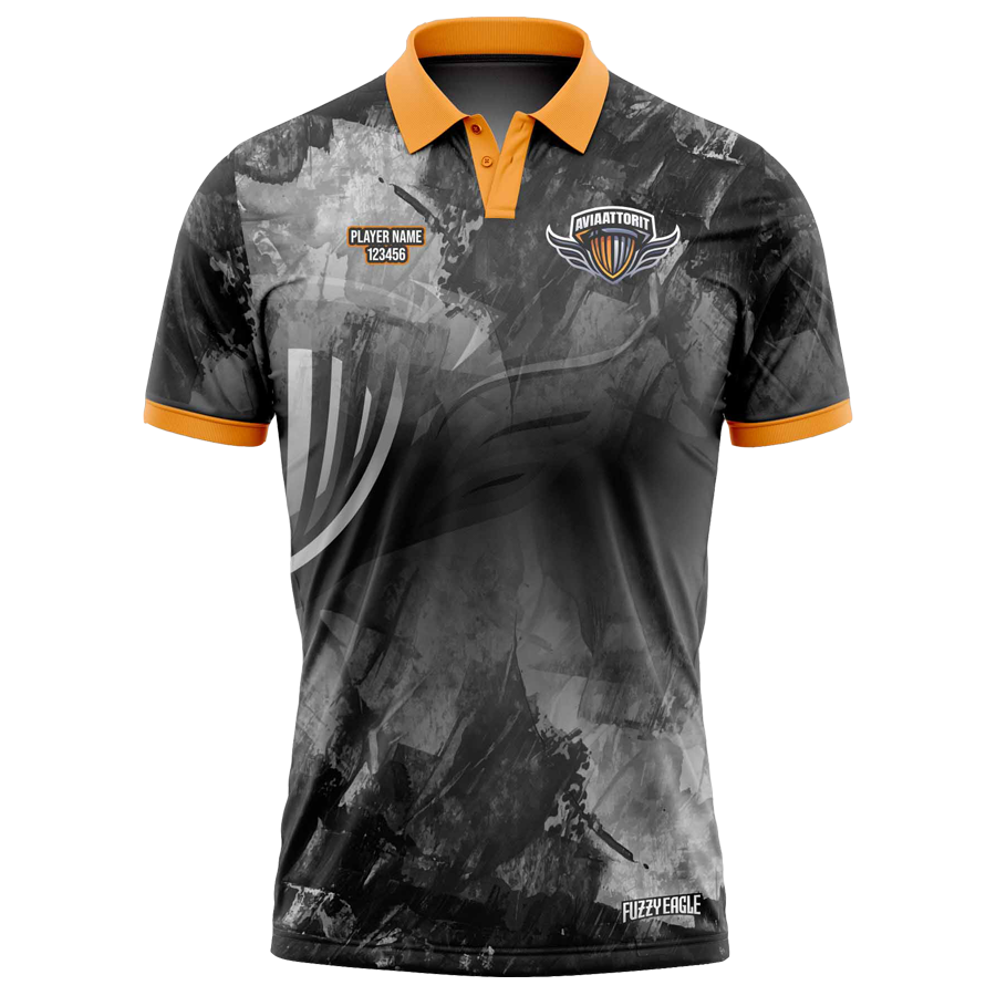 Disc Golf Shirt - Polo Black