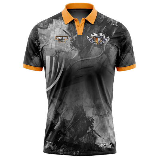 Disc Golf Shirt - Polo Black