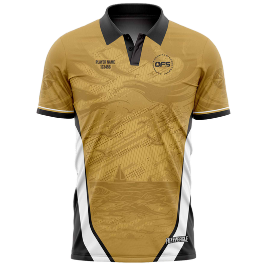Disc Golf Shirt - Polo Gold
