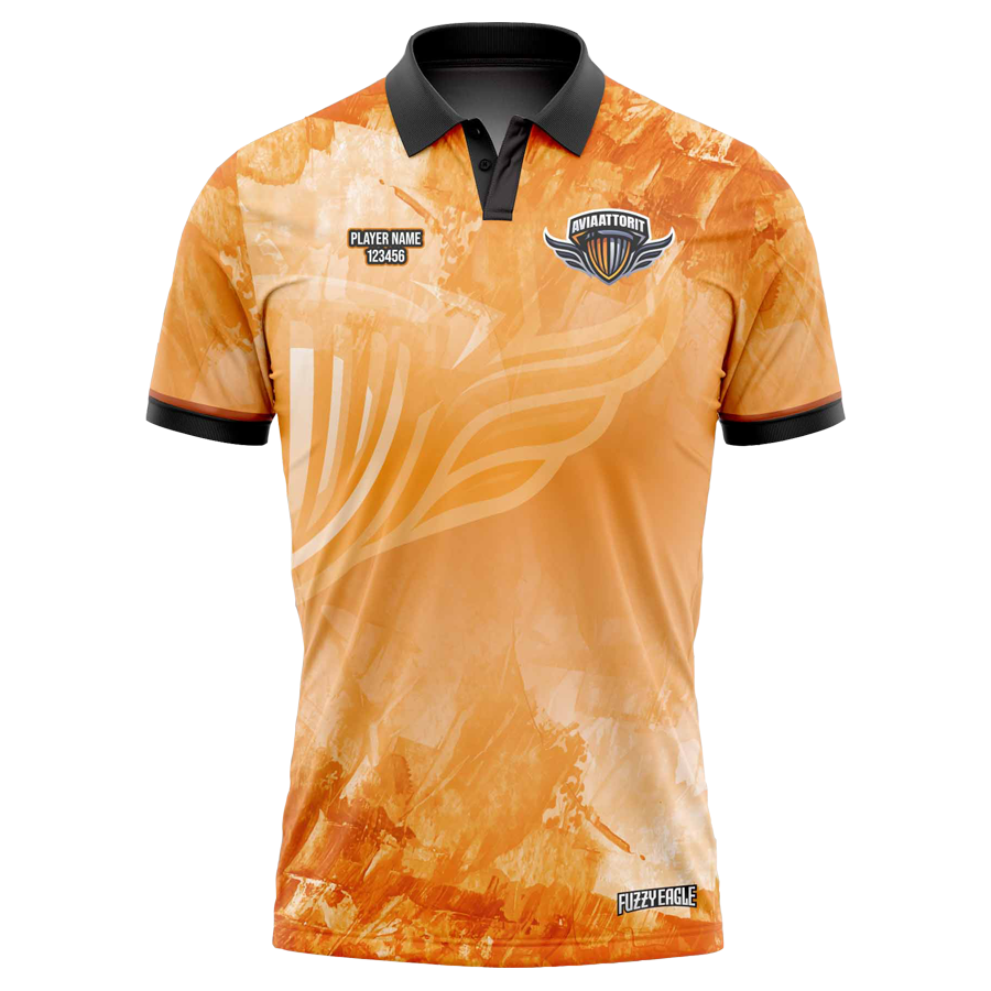 Disc Golf Shirt - Polo Orange