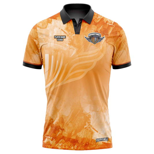 Disc Golf Shirt - Polo Orange