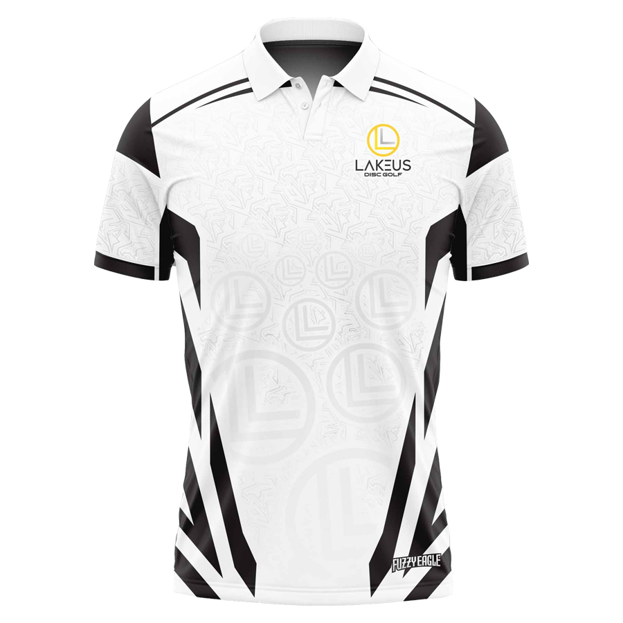Disc Golf Shirt - Polo White
