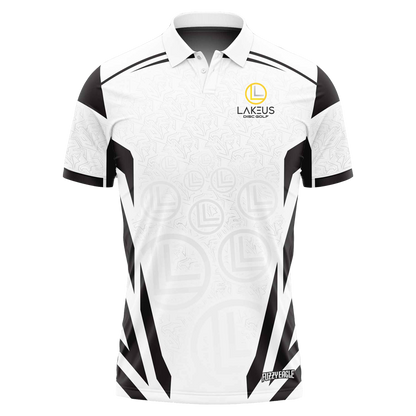 Disc Golf Shirt - Polo White