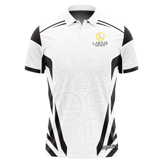 Disc Golf Shirt - Polo White