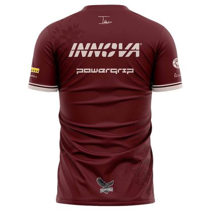 Iida Lehtomäki Signature Shirt 2026 - Burgundy Velocity
