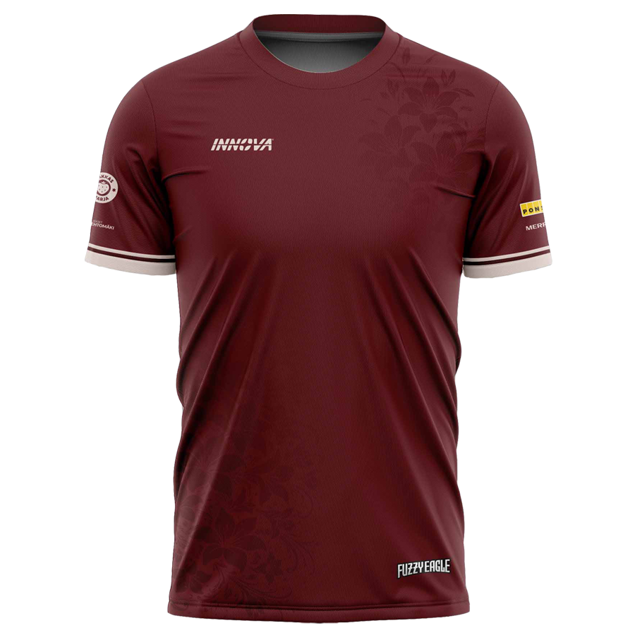 Iida Lehtomäki Signature Shirt 2026 - Burgundy Velocity