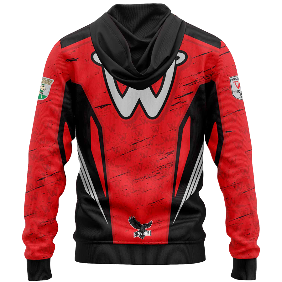 Disc Golf Jacket – Hoodie Red