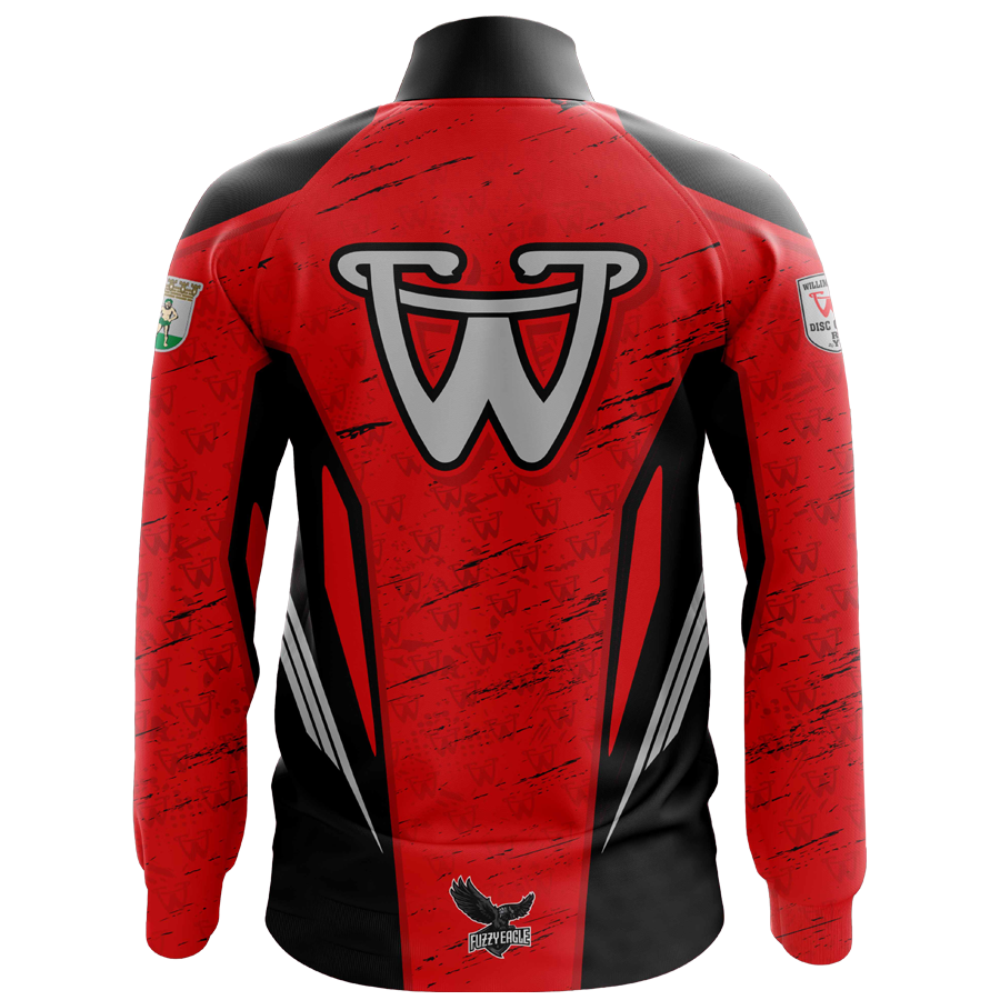 Disc Golf Jacket – Warm-Up Red