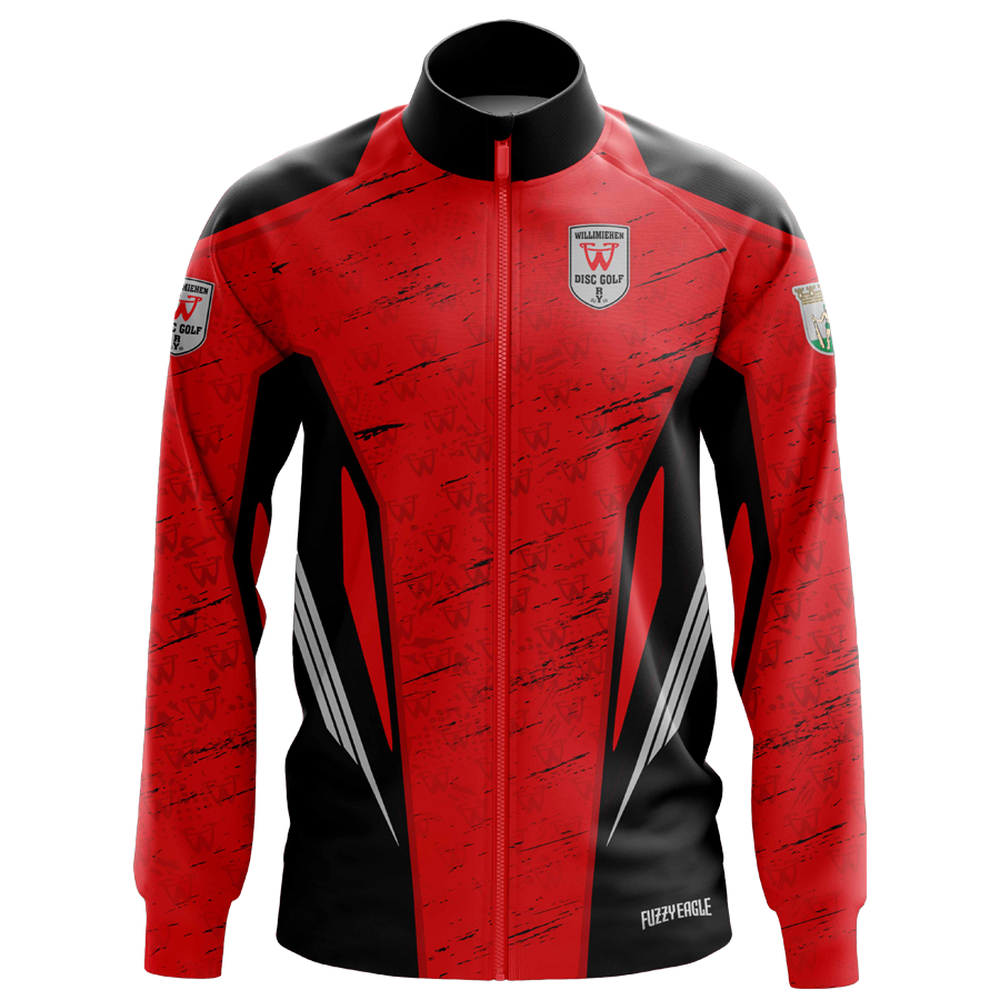 Disc Golf Jacket – Warm-Up Red